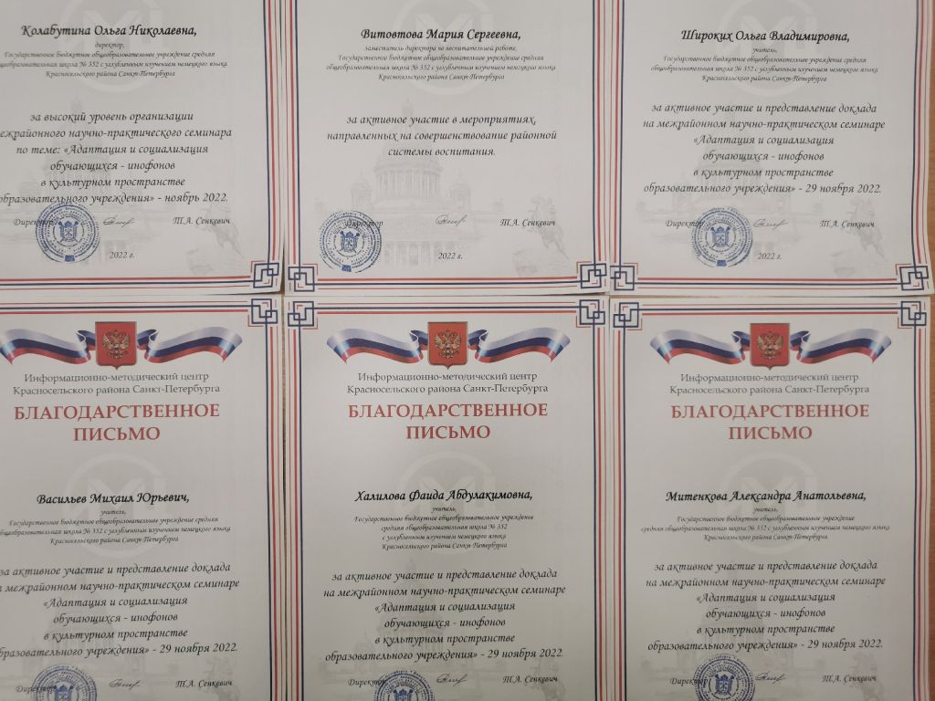 НД инофоны ноябрь 2022